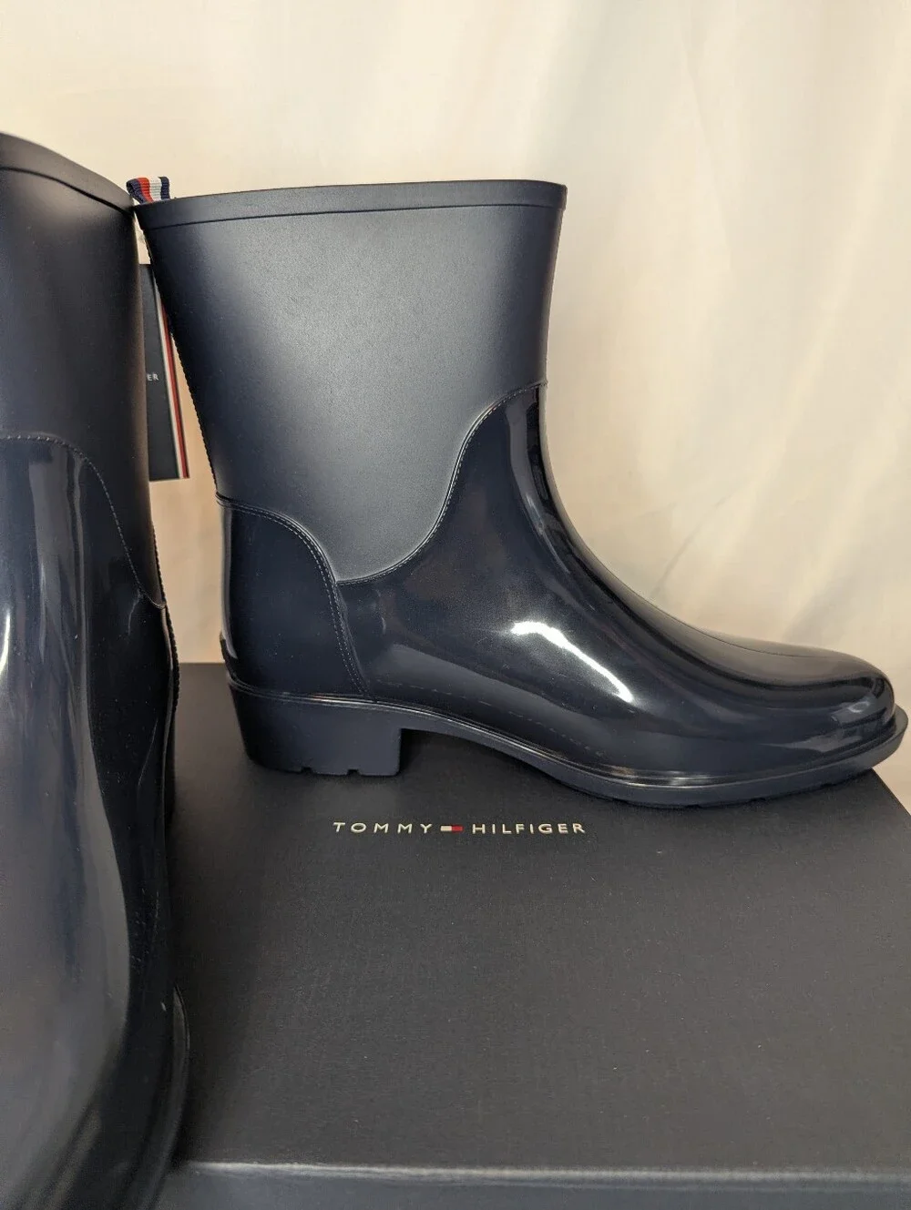 NIB Tommy Hilfiger Kippa Rain Boots Women's Size 11